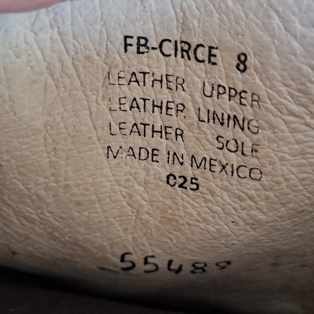 Freebird Circle Brown Leather Boots NWOT 8 - Picture 10 of 11